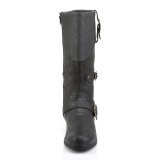 CARRIBEAN-299 black captain boots cosplay mens pirate boots musketeer