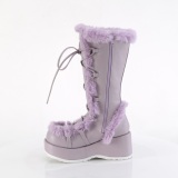 Fuskpls 7 cm CUBBY-311 lolita damkngor med plat i lavendel