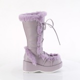 Fuskpls 7 cm CUBBY-311 lolita damkngor med plat i lavendel