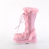 Fuskpls 7 cm CUBBY-311 lolita damkngor med plat i rosa