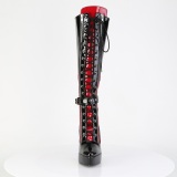 Lack 13,5 cm high heels pleaser platstvlar fr kvinnor