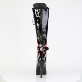 Lack 13,5 cm high heels pleaser platstvlar fr kvinnor