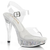 Rhinestones 13 cm GLORY-508DM Bikini posing high heel shoes fabulicious