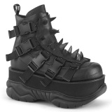 Vegan 8 cm NEPTUNE-68 herr stvletter cyberpunk boots med buffalo plat