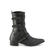 Vegan WARLOCK-110-B spetsiga boots - herr winklepicker boots 4 spnnen