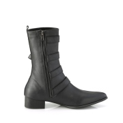 Vegan WARLOCK-110-C spetsiga boots - herr winklepicker boots 4 spnnen