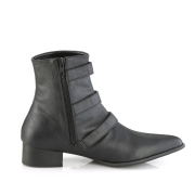 Vegan WARLOCK-50-B spetsiga boots - herr winklepicker boots 3 spnnen