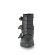 Vegan WARLOCK-50-C spetsiga boots - herr winklepicker boots 3 spnnen